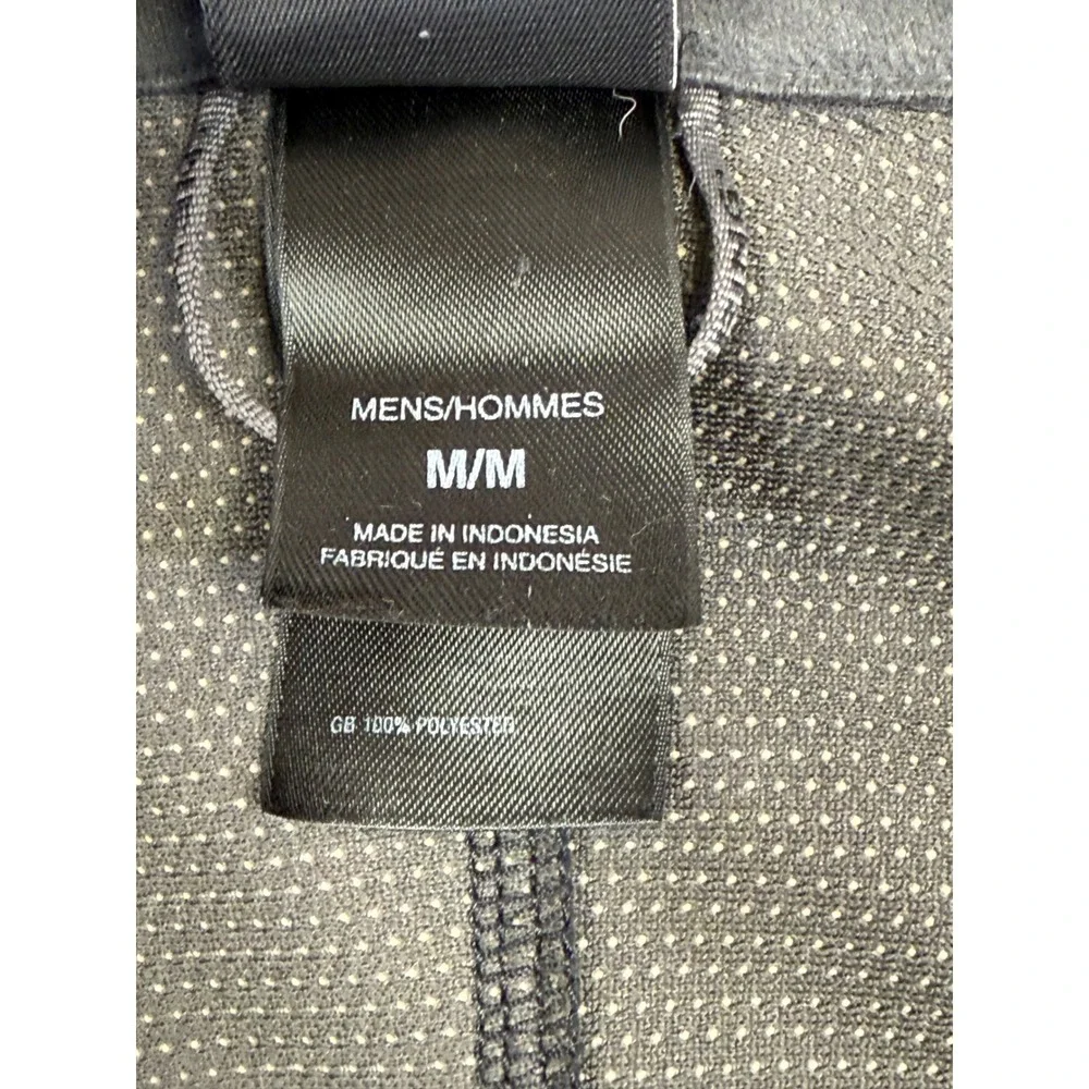 The North Face Mens WindWall Fleece Jacket Black Full Zip AAS2 Size Medium‎